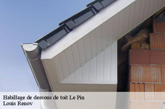 Habillage de dessous de toit  le-pin-82340 Louis Renov